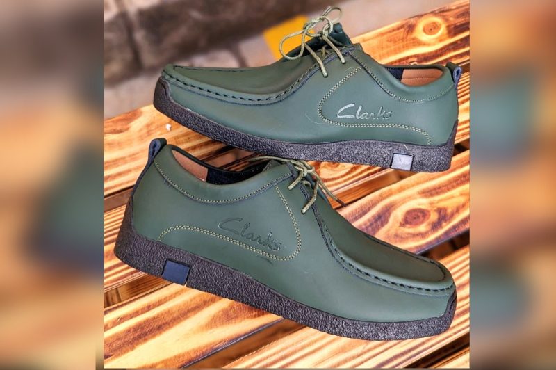 Clarks leather shoes